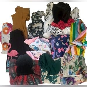 *HOST PICK* GIRLS CLOTHING LOT DRESS JACKET BATHING SUIT MIAMI T-SHIRT OLD NAVY